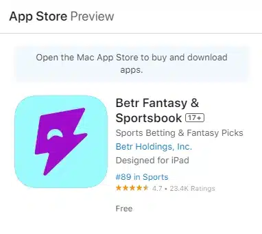 Betr App Apple Store