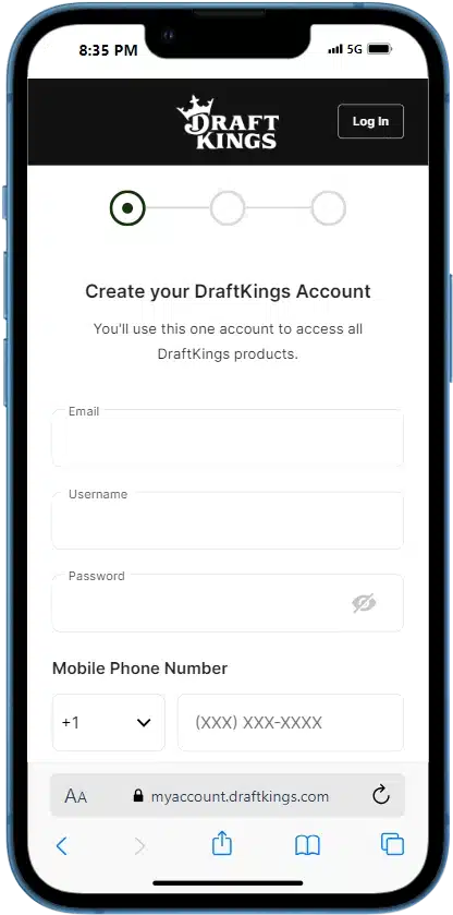 How to Sign up on DraftKings