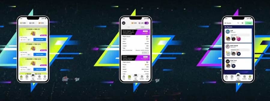 Thrillzz app screen