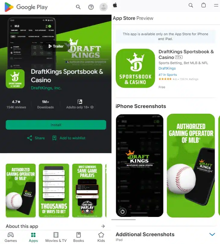 DraftKings Sportsbook App